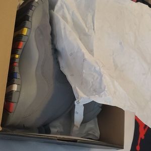 Jordan retro 10, 10.5 gray